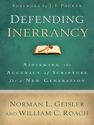 cover image of Defending Inerrancy